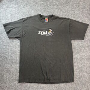 Vintage Mickey Unlimited Shirt Mens Large Florida Mickey Mouse Graphic Tee 90s